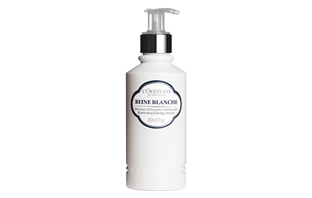 L'OCCITANE Reine Blanche Illuminating Foam Cleanser 200ml