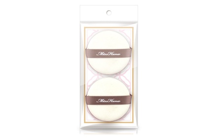 Hana Cushion Puff 花娜小姐 气垫粉扑两入组 2pcs