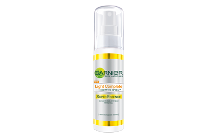 garnier light complete super essence skin care
