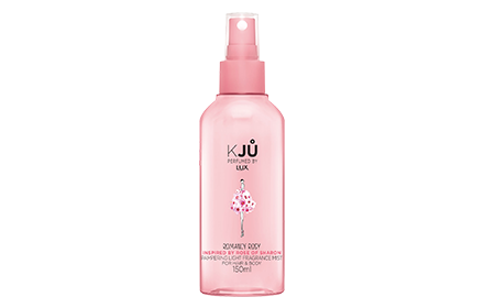 Kju By Lux Romancy Rosy Pampering Fragrance Mist For Hair Body