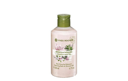Yves Rocher Magnolia White Tea Shower Gel 200ml