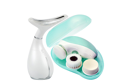 Ogawa Unique Glo beauty care + Lite 3-in-1 Mini Facial Cleanser
