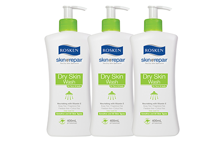 rosken dry skin wash review