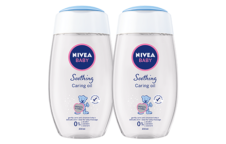 nivea baby caring oil