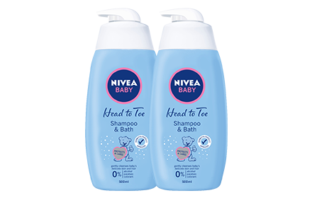 nivea baby head to toe