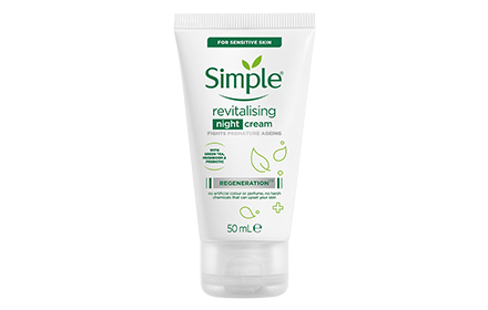 simple night cream