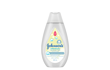 johnson cotton touch bath