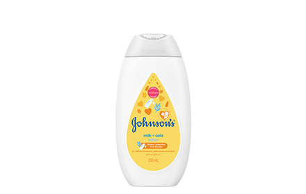 johnson's milk and oats lotion