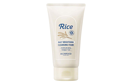 rice brightening cleansing foam