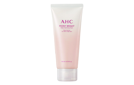 ahc peony bright deep cleansing foam