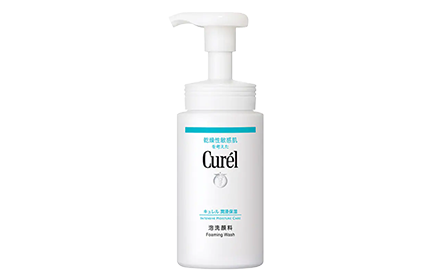 curel foaming cleanser