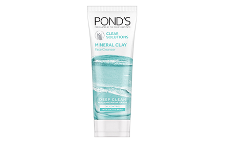 pond's clear solution mineral clay