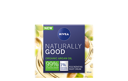 nivea naturally good regenerating night cream