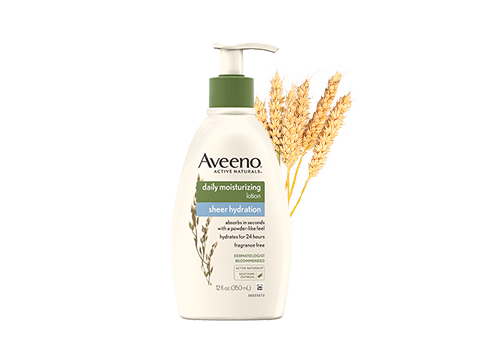 This naturally hydrating, ultra sheer lotion absorbs in seconds, for a fresh, powder like feel you'll want to use year round. The unique formula with Oat goes on feather-light to replenish and hydrate your skin.